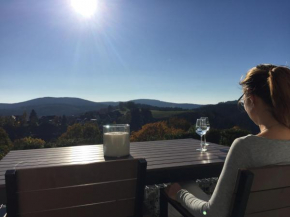 Lina's Ferienwohnungen - zwei moderne FeWos mit Sauna im Haus und fantastischem Ausblick